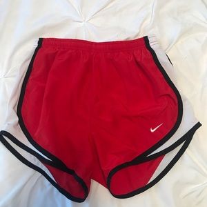 Red Dri-fit Nike Shorts